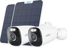 Kamera IP Reolink Reolink 2x Argus Series B340 BatteryWiFi + 2x Solarpanel Weiß