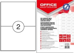  Office Products Etykiety Office Products A4 210x148mm białe (100)