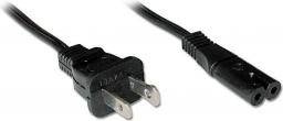 Kabel zasilający Lindy US - IEC320 C7, 2m (30424)