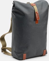 Brooks Plecak BROOKS PICKWICK COTTON CANVAS, Grey/Honey, Pojemność 26L, Wodoodporna bawełna (NEW)