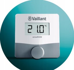  Vaillant Vaillant radiowy regulator pokojowy sensoROOM VRT 51f do współpracy z modułem VR 940f 0010035748