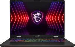 Laptop MSI Nešiojamas kompiuteris|MSI|Sword|16 HX B14VFKG|CPU Core i7|i7-14700HX|2100 MHz|16"|1920x1200|RAM 16GB|DDR5|5600 MHz|SSD 1TB|NVIDIA GeForce RTX 4060|8GB|ENG|Windows 11 Home|Pilkas|2.3kg|SWORD16HXB14VFKG-015NL