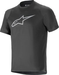  Alpinestars Koszulka krótki rękaw ALPINESTARS A-DURA DRI OSCAR SS JERSEY, Black Reflecitve Rozmiar: L