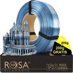 ROSA3D Filament ROSA3D ReFill PLA Multicolour Silk Pacific 1,75mm 800g + 200g GRATIS