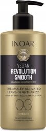  Inoar INOAR Vegan Revolution Smooth Thermo Activated Minkštinantis ir glotninantis Leav-In - karščiu aktyvuojamas nenuplaunamas balzamas Step 3 350 ml