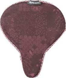  Basil Pokrowiec na siodło BASIL BOHEME SADDLE COVER wododporny, fig red (NEW 2024)