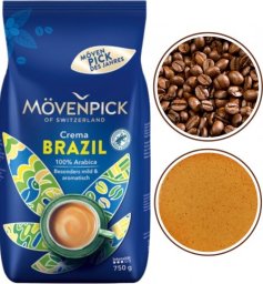 Kawa ziarnista Movenpick MovenpickCremaBrazil Kawa Ziarnista 750g