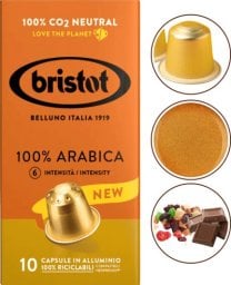  BRISTOT Kapsułki do Nespresso BRISTOT 100% ARABICA 10szt.