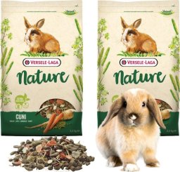 VERSELE - LAGA VERSELE - LAGA - Nature Cuni pokarm dla królika ZESTAW 2x2,3kg