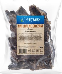  Petmex PETMEX - Płuco baranie gryzak naturalny 200g