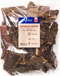 Petmex PETMEX - Przełyk wołowy płaski gryzak naturalny 1kg