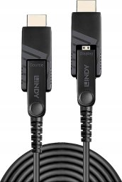 Kabel Lindy Cable Lindy Fibre Optic Hybrid Micro-HDMI 18G 70m