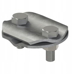 ALPAR Złącze krzyżowe 2 śrubowe instalacji odgromowej G702 ALPAR