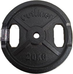 Sourcing 20KG CAST IRON PLATE WITH TWO HAND GRIPS