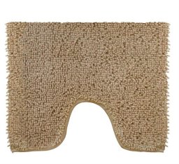 Sourcing Dywanik łazienkowy 55x50cm brązowy (3FTAA348353)
