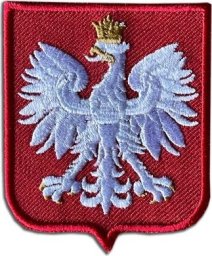  Polska Firma Emblemat Orzeł, Herb, Godło Polski na rękaw