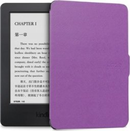 Pokrowiec Pan i Pani Gadżet Etui do Amazon Kindle 4 Fioletowy