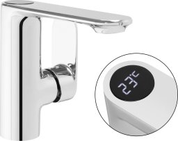 Bateria umywalkowa Rea Bateria Umywalkowa REA MILS LCD Chrom Niska