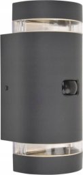 Kinkiet Lutec FOCUS WALL 2XGU10 GR PIR 5604014118