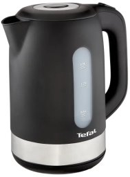 Czajnik Tefal Elektrinis virdulys TEFAL SNOW KO3308, 1.7 l, Juodas