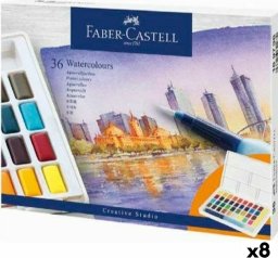 Faber-Castell Zestaw Farb Akwarelowych Faber-Castell Creative Studio (8 Sztuk)