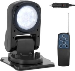  MSW Reflektor lampa LED szperacz z magnetyczną podstawą i pilotem na samochód łódź 9-32 V 360 stopni Reflektor lampa LED szperacz z magnetyczną podstawą i pilotem na samochód łódź 9-32 V 360 stopni