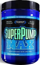  Gaspari Nutrition Gaspari Nutrition - SuperPump MAX, Blue Raspberry, Proszek, 640g