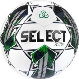  Select Piłka nożna hala Select Futsal Planet FIFA Basic biało-czarno-szaro-zielona 17646 4