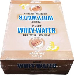  Weider Weider - Baton proteinowy Whey-Wafer, Orzech, 12 batonów