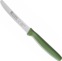 Hendi Super ostry nożyk kuchenny uniwersalny ząbkowane ostrze 22cm - zielony Super ostry nożyk kuchenny uniwersalny ząbkowane ostrze 22cm - zielony