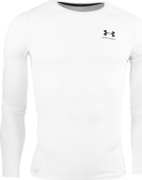  Under Armour Koszulka męska Under Armour HG Armour Comp LS biała 1361524 100 2XL