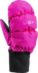 Leki LEKI RĘKAWICE Little Eskimo Mitt Short pink/black 1.0