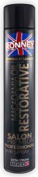 Ronney Macadamia Oil RESTORATIVE - Lakier do włosów wzmacniający 750 ml