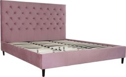 DKD Home Decor Łóżko DKD Home Decor Drewno Metal Różowy 180 x 200 cm 187 x 210 x 137 cm