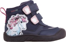 Kappa Buty dla dzieci Kappa Flake Tex granatowo-różowe 280021M 6722 24