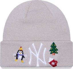  New Era Czapka zimowa niemowlęca NEW ERA NYY Infant Festive Cuff Knit Beanie