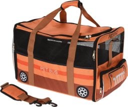  Koopman Transporter dla zwierzaka 52x30x32,5cm pet bus pomarańczowy