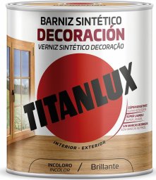 Titanlux Lakier syntetyczny Titanlux m10100004 Dekoracja Błyszczące Bezbarwny 4 L