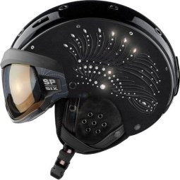 Casco Kask narciarski CASCO SP-6 Majesty Ltd Edition Swarovski black M