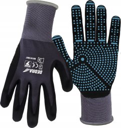 Dedra Rękawice ochronne nakrapiane Nitril Flex Premium rozm.9