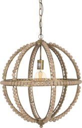  Bigbuy Home Lampa Sufitowa Naturalny Metal dubov drevo 220-240 V 54 x 54 x 54 cm