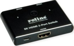  Roline Przełącznik ROLINE 8K HDMI, 2-głośnikowy