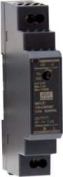  Gude MEAN WELL HDR-15-12 Głośnik na szynę DIN 15W 12V DC, antracytowy