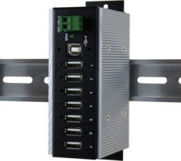 Exsys EXSYS EX-1177HMVS-WT 7-portowy koncentrator USB 2.0 z ochroną przeciwprzepięciową 15KV