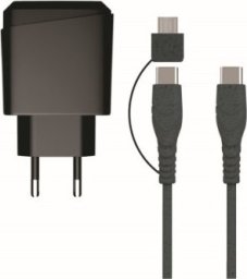 Ładowarka BIOnd BIOnd Ładowarka sieciowa podwójny port USB-C PD 20W Eco-friendly recykling