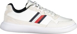  Tommy Hilfiger BIAŁE MĘSKIE BUTY SPORTOWE TOMMY HILFIGER 41