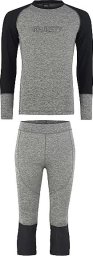  Majesty Zestaw Bielizny Technicznej Majesty Cover Base Layer SET Grey/Black XL