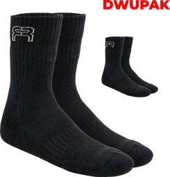  Seba/FR Skates Skarpety FR Sport Socks 2 Pack Black 39-41