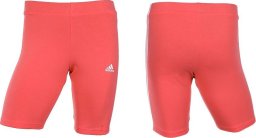  Adidas Spodenki damskie adidas Tight 3-Stripes Bike Shorts koralowe HF1862 XS