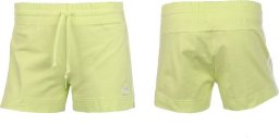  Adidas Spodenki damskie adidas Essentials Slim 3-Stripes Shorts zielone HE9361 XS